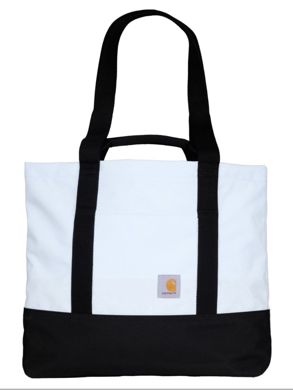 Carhartt White & Black Canvas Tote Bag 18L - Picture 1 of 12
